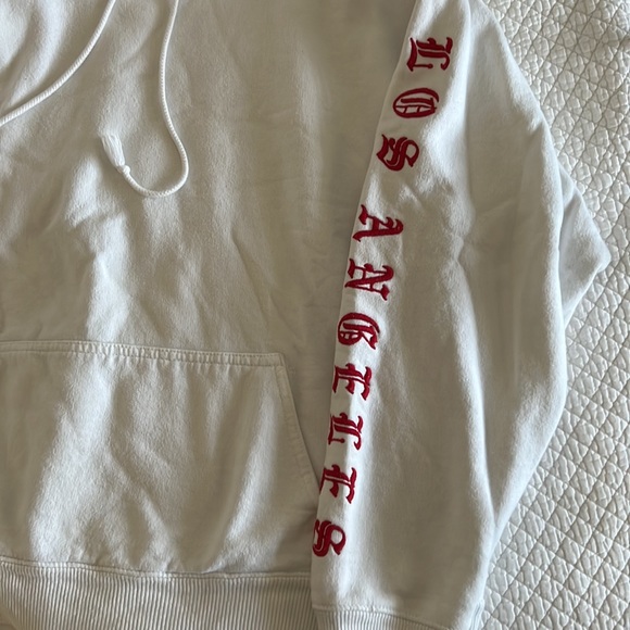 Embroidered Brandy Melville/John Galt Los Angeles Hoodie - Picture 3 of 5